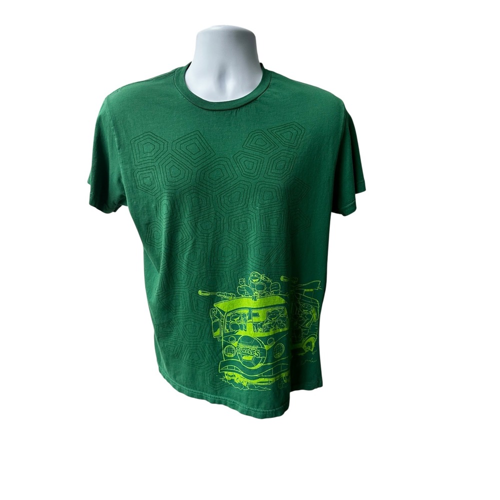 Teenage Mutant Ninja Turtles Loot Wear Exclusive T-Shirt Green‎ Size L TMNT